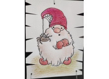 Stickdatei - Halloween Gnome 3 Spinne